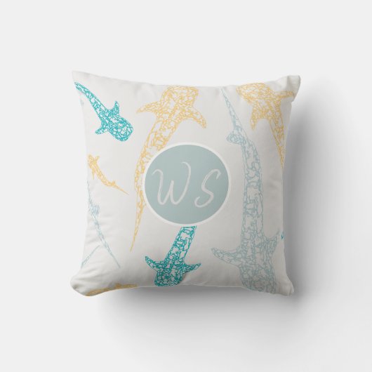 ジンベイザメのクッション クッション (正面)