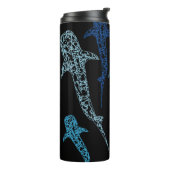 ジンベイザメの上昇温暖気流のタンブラー タンブラー (回転左)