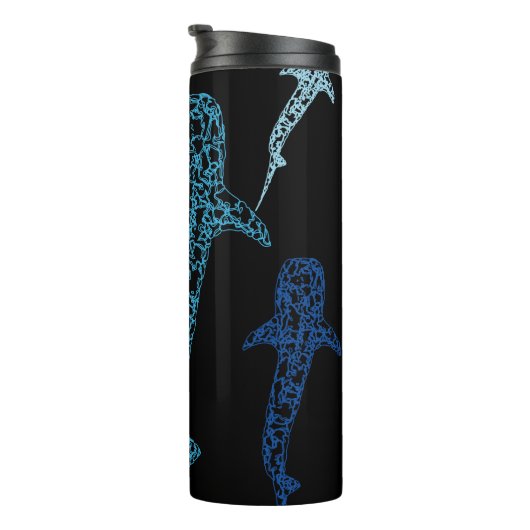 ジンベイザメの上昇温暖気流のタンブラー タンブラー (回転右)