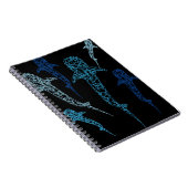 ジンベイザメの写真のノート ノートブック (右側)