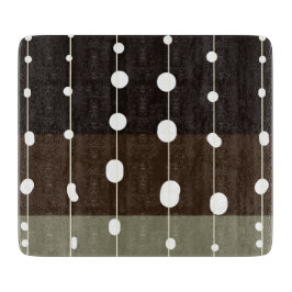 ジンベイザメの斑点とストライプのパタクールーン カッティングボード