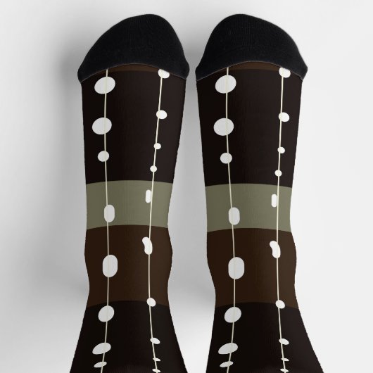 ジンベイザメ柄 ソックス (上部)