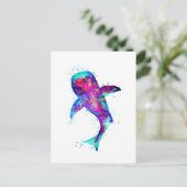 ジンベイザメ ポストカード (スタンド正面)