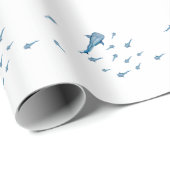 ジンベイザメ ラッピングペーパー (ロールコーナー)