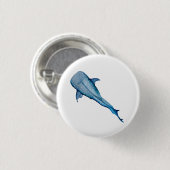 ジンベイザメ 缶バッジ (正面&裏面)