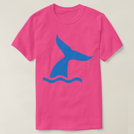 ジンベイヒレ Tシャツ (デザイン正面)