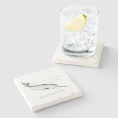 ジンベイユニコーン・オブ・ザ・シー ストーンコースター (横)