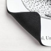 ジンベイユニコーン・オブ・ザ・シー マウスパッド (コーナー)