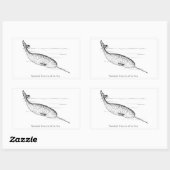 ジンベイユニコーン・オブ・ザ・シー 長方形シール (シート)