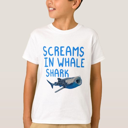 ジンベエザメだ Tシャツ (正面)