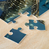 ジンベエザメとトモウズラ ジグソーパズル (側面)