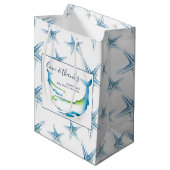 ジンベエザメとヒトデ ミディアムペーパーバッグ (正面アングル)