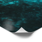 ジンベエザメの深海 – 海の壁掛けアート ポスター (コーナー)