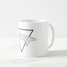 ジンベエザメプリントマグ