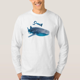 ジンベエザメ ロングTシャツ Tシャツ