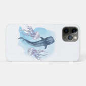 ジンベエザメ。水彩画 Case-Mate iPhoneケース (裏面(横))