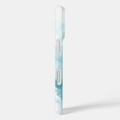 ジンベエザメ 海 珊瑚礁 カスタムネーム Case-Mate iPhoneケース (裏面 / 右)