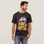 ジンベエ 海の騎士 魚人空手 アニメアート Tシャツ (正面フル)