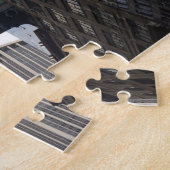 ジンベルスカイ橋ニューヨークシティNYC写真 ジグソーパズル (側面)