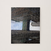 ジンベルスカイ橋ニューヨークシティNYC写真 ジグソーパズル (縦)