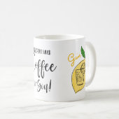 ジンラバーレモンにコーヒーが入りすぎる コーヒーマグカップ (正面右)