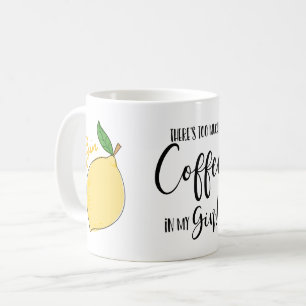 ジンラバーレモンにコーヒーが入りすぎる コーヒーマグカップ
