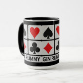 ジンラミープレーヤーのマグ-スタイル及び色を選んで下さい マグカップ (正面左)