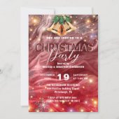 ジンリンベルレッドウィンターワンダーランドクリスマス 招待状 (正面)