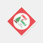 ジンルアンドミングル誕生日 スタンダードカクテルナプキン (角)