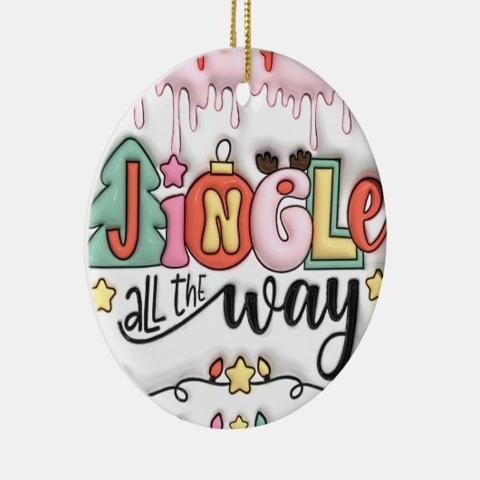 "ジンルオールザウェイオーナメント" セラミックオーナメント (右)
