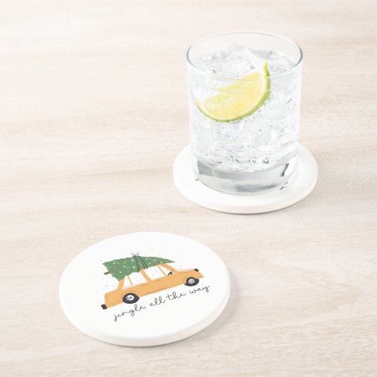 ジンルオールザウェイカークリスマスツリーホリデイ コースター (側面)