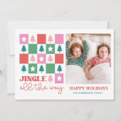 ジンルオールザウェイレトロファミリーホリデーカード シーズンカード (正面)