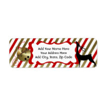 ジンルオールザウェイ差出人住所ラベル