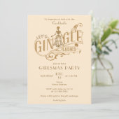 ジンルガールスマスレディースカクテルクリスマスパーティー 招待状 (スタンド正面)