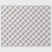 ジンルザウェイタイポグラフィ ラッピングペーパー (フラット)