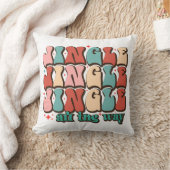 ジンルザウェイレトログルービークリスマスホリデー クッション (ブランケット)