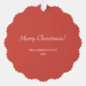 ジンルザオールウェイクリスマスファームロバ オーナメントカード (裏面)