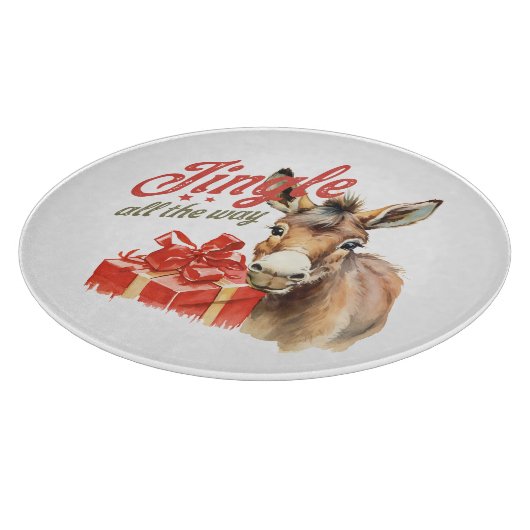 ジンルザオールウェイクリスマスファームロバ カッティングボード (角)