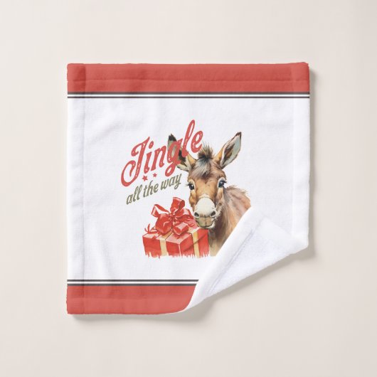 ジンルザオールウェイクリスマスファームロバ バスタオルセット (ウォッシュタオル)