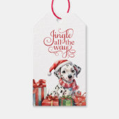 ジンルザオールウェイダルマチアンパピークリスマス ギフトタグ (正面)