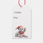 ジンルザオールウェイダルマチアンパピークリスマス ギフトタグ (裏面)