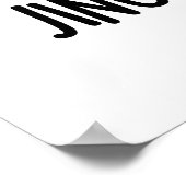 ジンルベルガックアボカドクリスマスパおもしろいン ポスター (角)