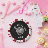 ジンルベルクリスマスプレート ペーパープレート (パーティー)