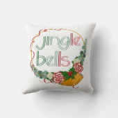 ジンルベルクリスマス装飾枕 クッション (裏面)