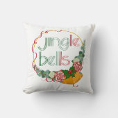 ジンルベルクリスマス装飾枕 クッション (正面)