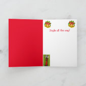 ジンルベルグースクリスマス シーズンカード (内部)