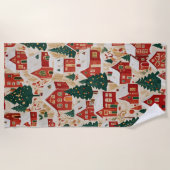 ジンルベルジュビリー ビーチタオル (正面)