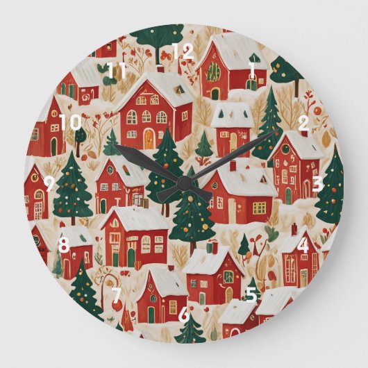 ジンルベルジュビリー ラージ壁時計 (正面)