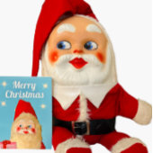 ジンルベルジヴレトロキッチーサンタクリスマス カード