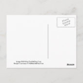 ジンルベルズクリスマスマルティーニレシピはがき ポストカード (裏面)